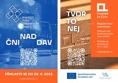 Blížící se deadline pro dvě prestižní soutěže ve Zlínském kraji: Inovační Firma Zlínského Kraje a CREATED IN ZLIN