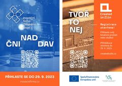 Blížící se deadline pro dvě prestižní soutěže ve Zlínském kraji: Inovační Firma Zlínského Kraje a CREATED IN ZLIN Blížící se deadline pro dvě prestižní soutěže ve Zlínském kraji: Inovační Firma Zlínského Kraje a CREATED IN ZLIN